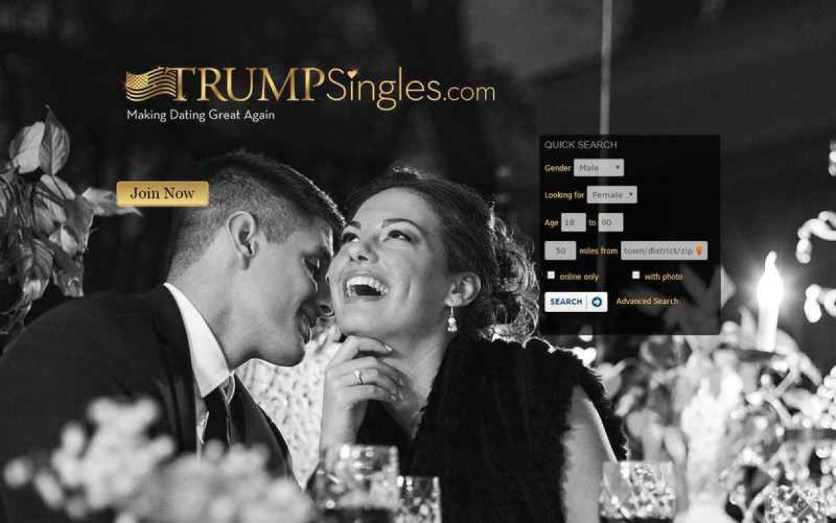 Datingsite voor Trump-supporters boomt sinds recente verkiezingsoverwinning
