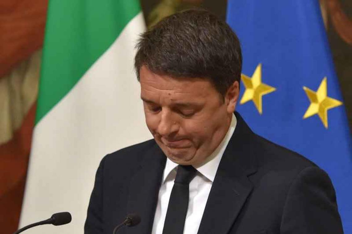Italiaanse premier treedt af