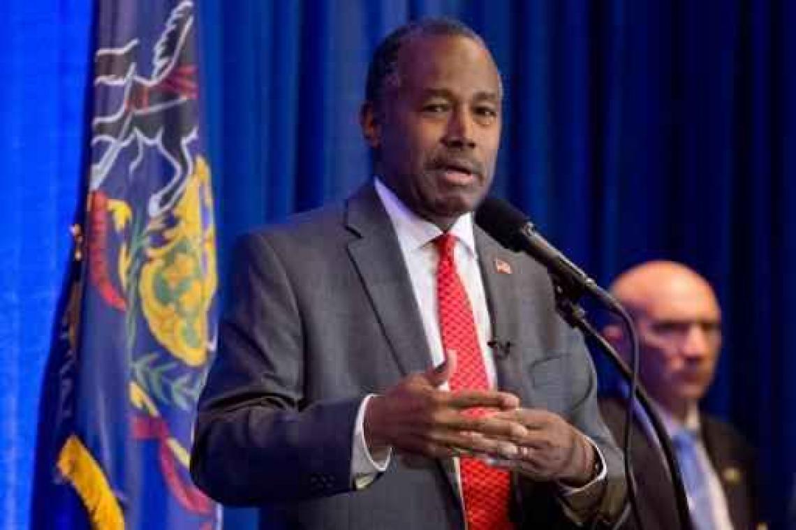 Oud-presidentskandidaat Ben Carson benoemd tot minister van Wonen