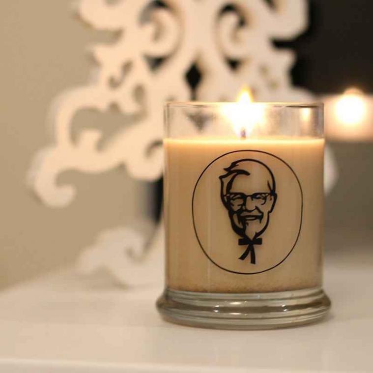 KFC brengt geurkaars die ruikt naar kip op de markt