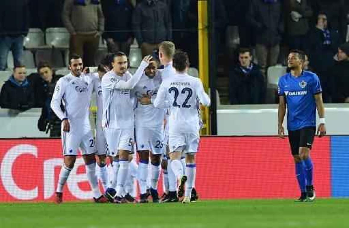 Champions League - Club Brugge verliest van FC Kopenhagen en blijft met nul punten achter