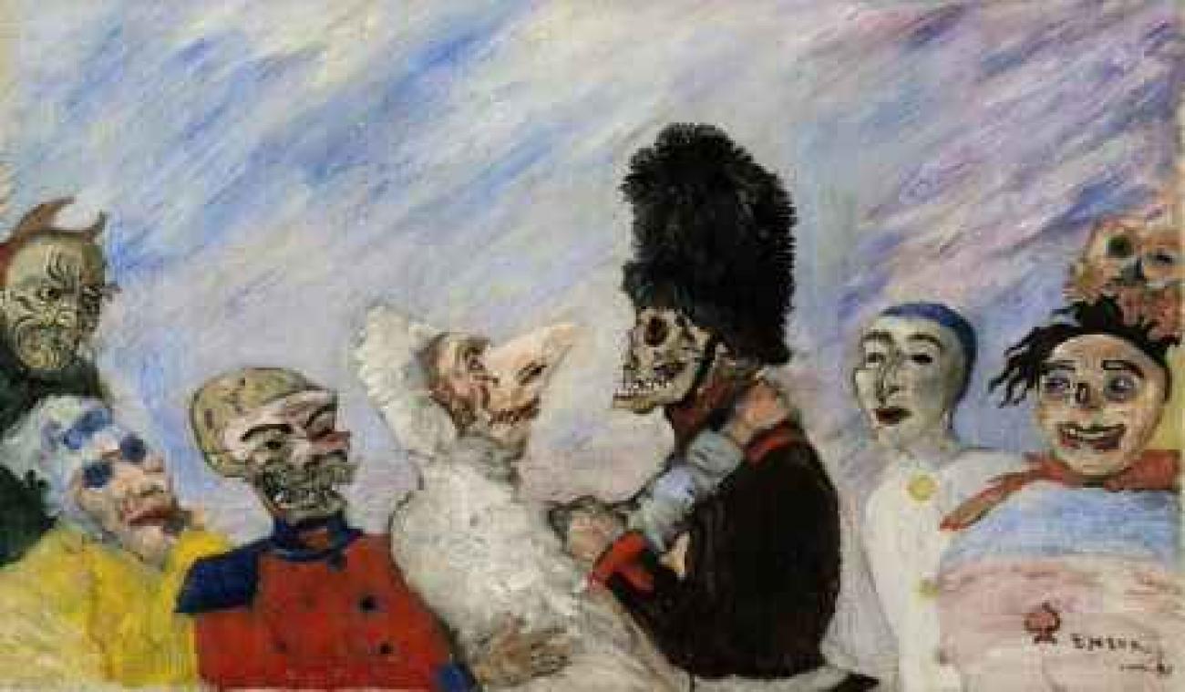 Schilderij Ensor geveild voor recordbedrag