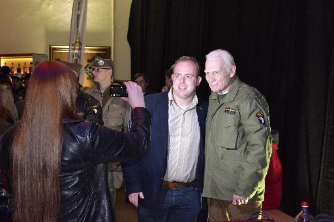 "Band of Brothers" op bezoek in Bastenaken