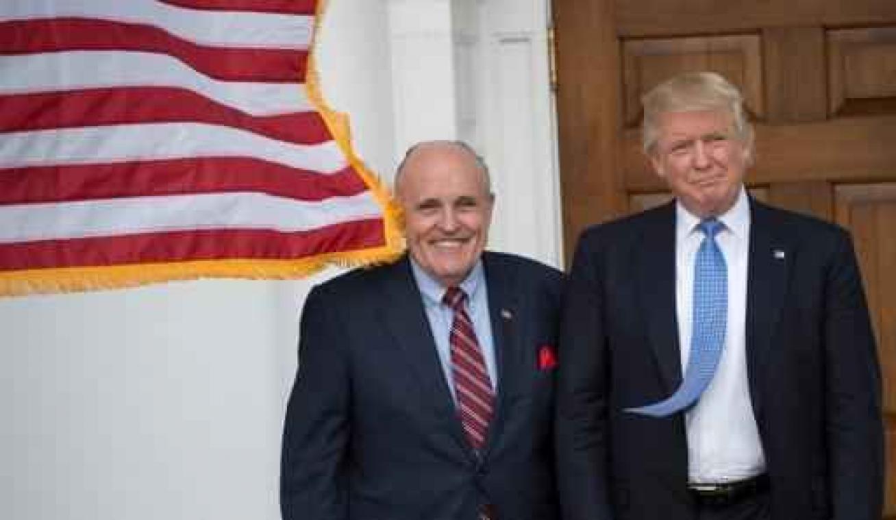 Trump president-elect - Voormalig burgemeester New York zal geen deel uitmaken van Trumps kabinet