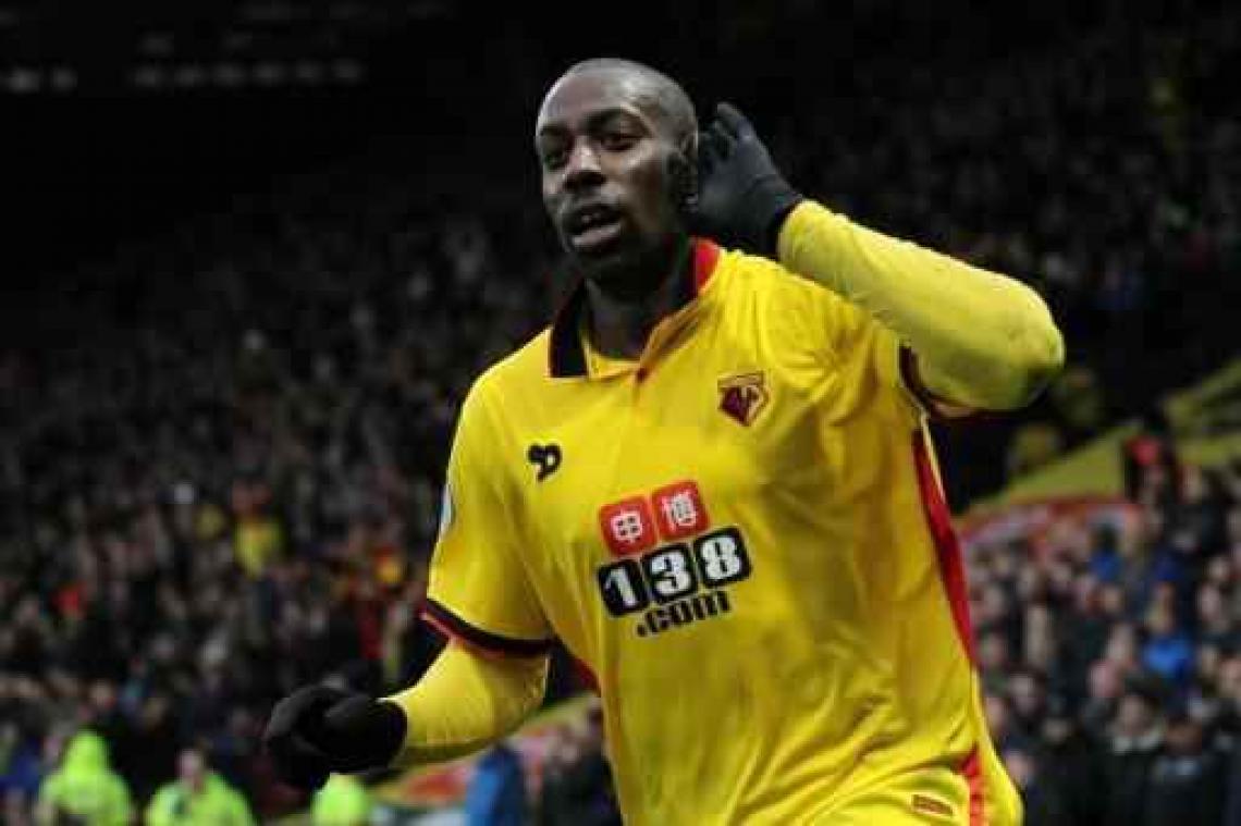 Okaka (ex-Anderlecht) bezorgt Watford drie punten, ondanks twee goals van Lukaku