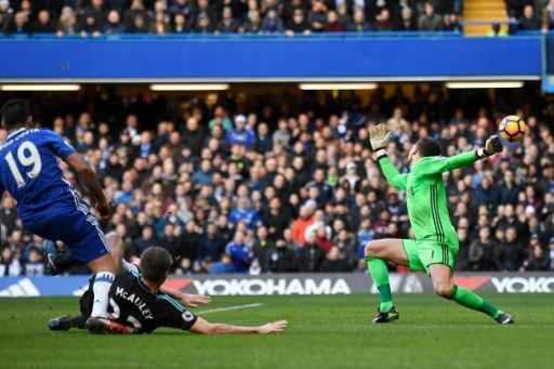 Chelsea geraakt pas in de slotfase voorbij West Bromwich