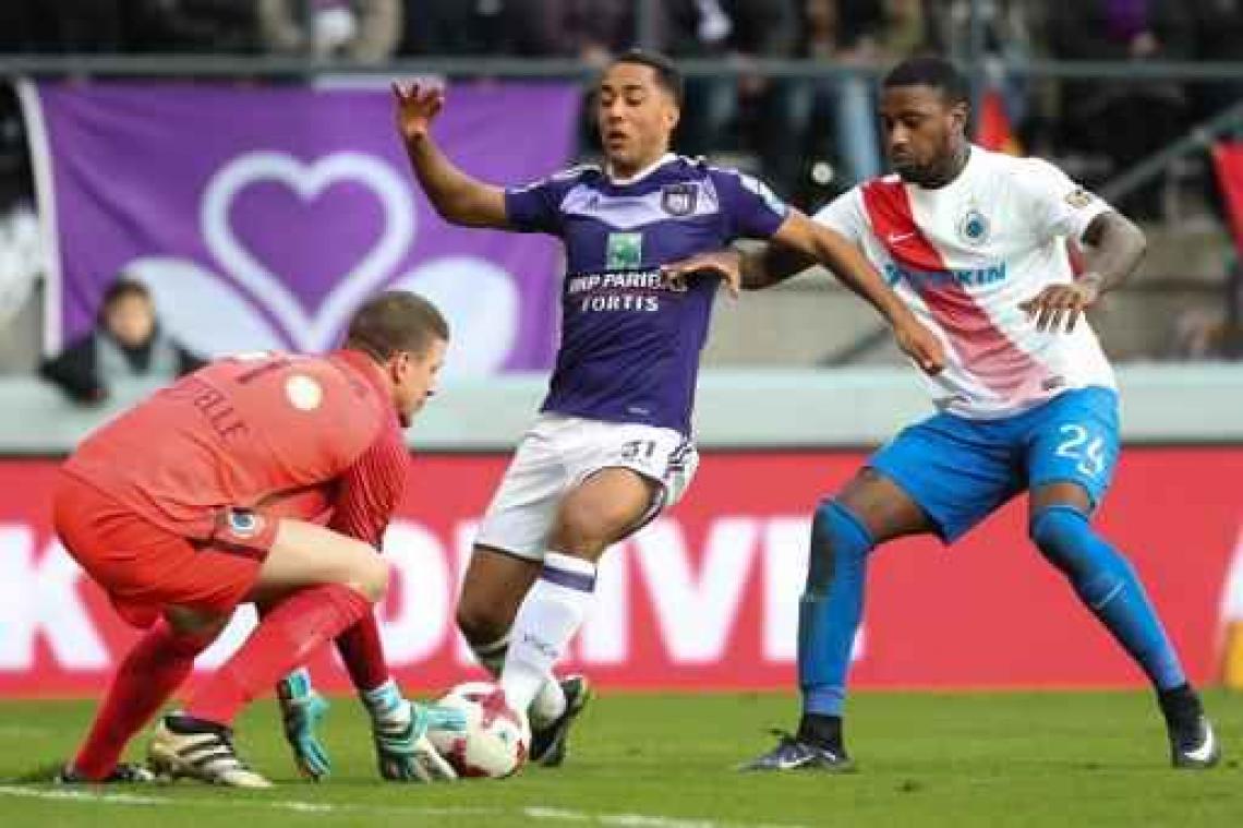 Matige topper tussen Anderlecht en Club Brugge levert geen winnaar op