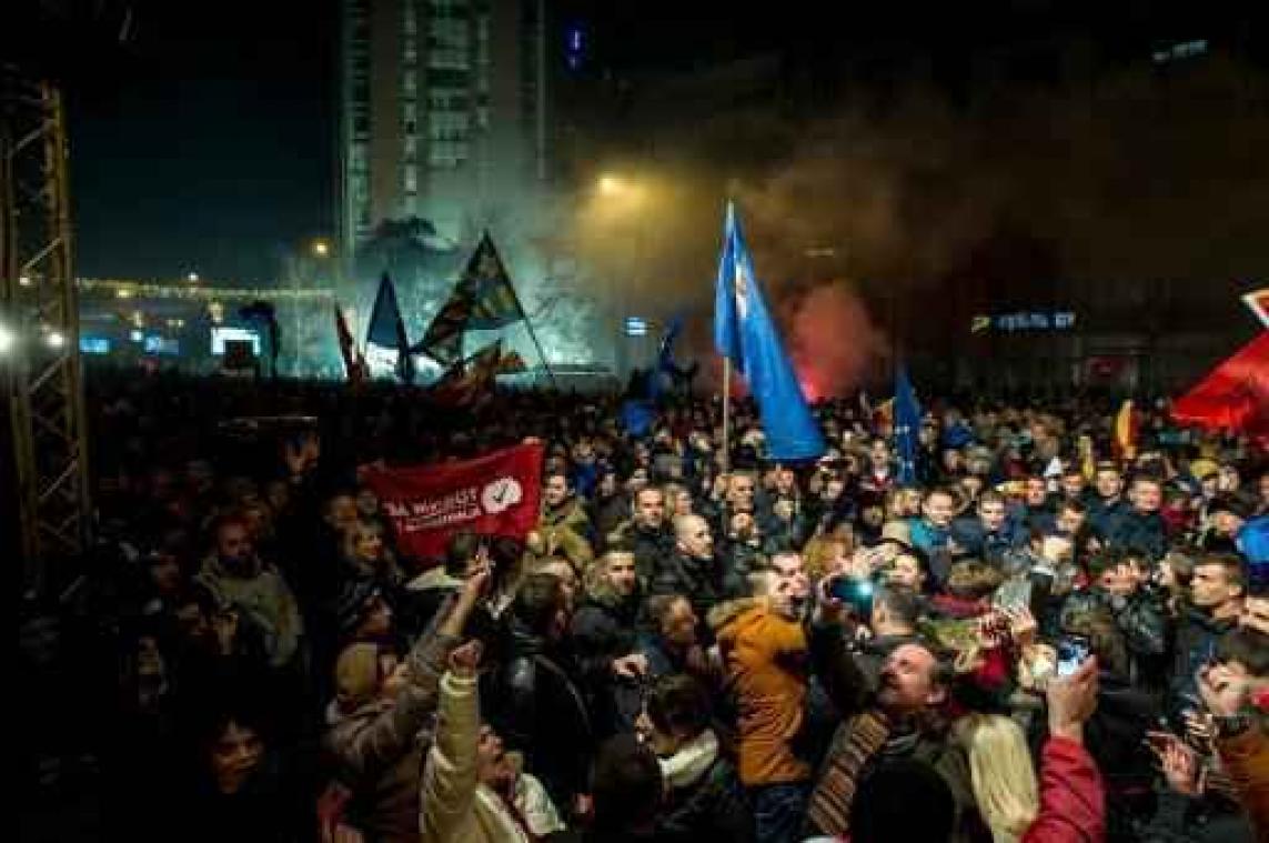 Verkiezingen Macedonië - Conservatieven en sociaaldemocraten eisen allebei overwinning op