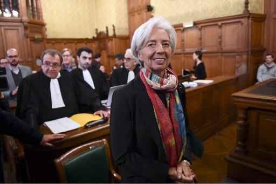 IMF-voorzitter Lagarde voor rechter in zaak-Tapie