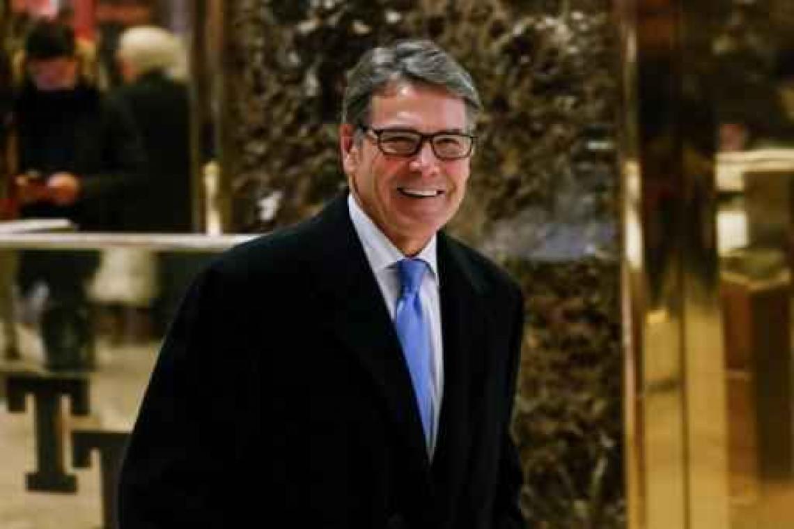 Rick Perry wordt nieuwe Amerikaanse minister van Energie