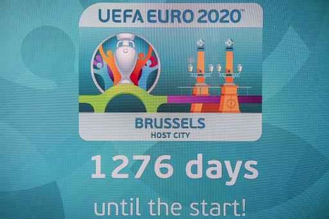 EURO 2020: Dit is het logo van speelstad Brussel
