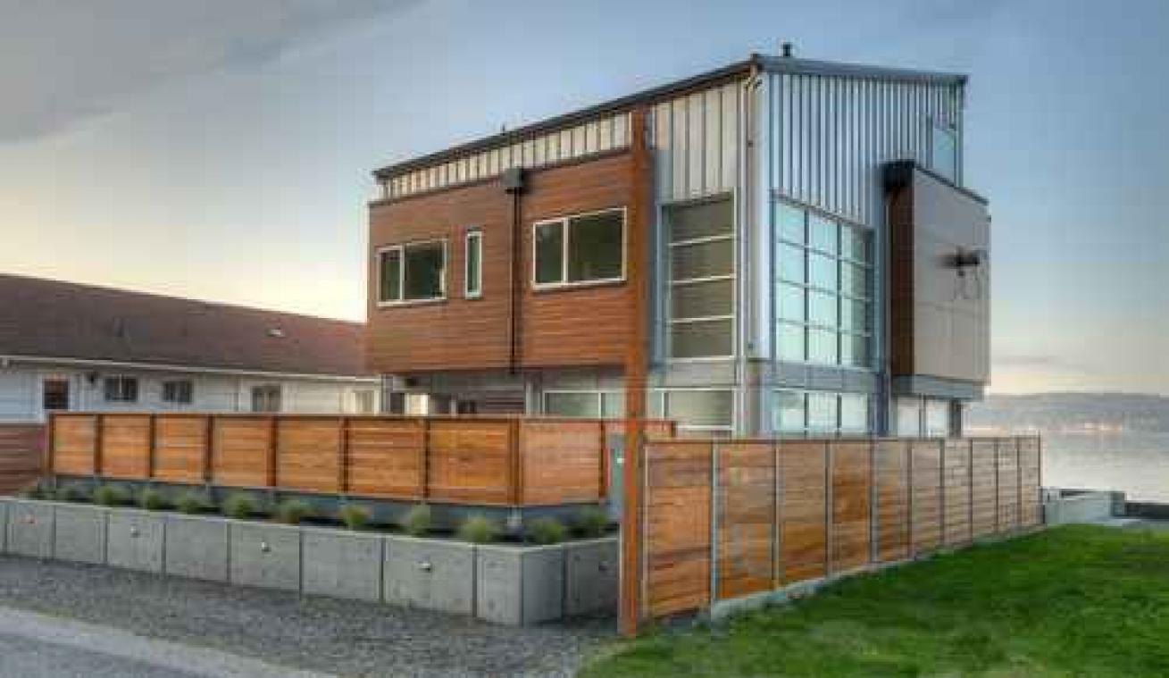 Dit huis kan de hevigste tsunami weerstaan
