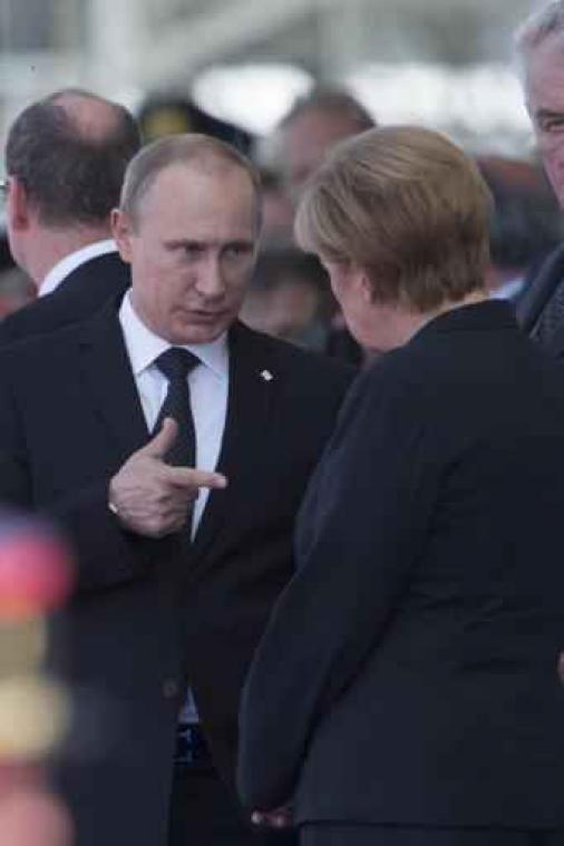 Merkel dringt bij Poetin aan voor bestand in Aleppo