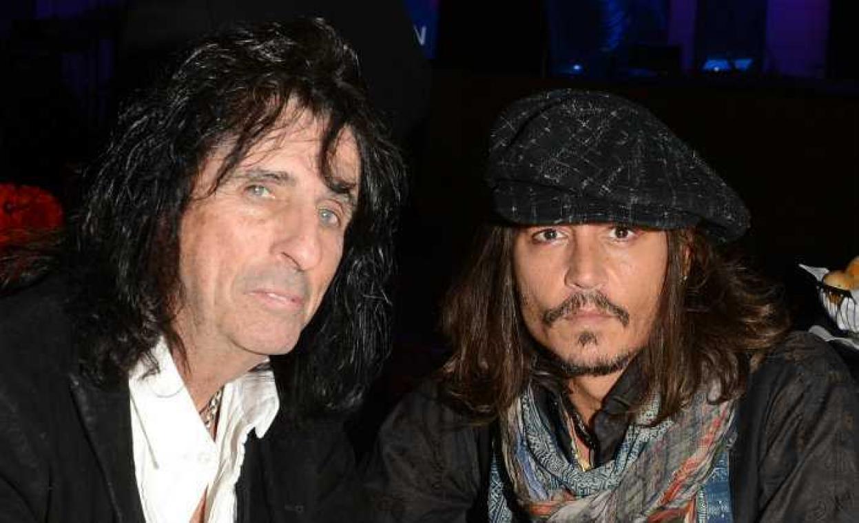 Hollywood Vampires: nieuwe rockgroep met Johnny Depp, Alice Cooper en Joe Perry