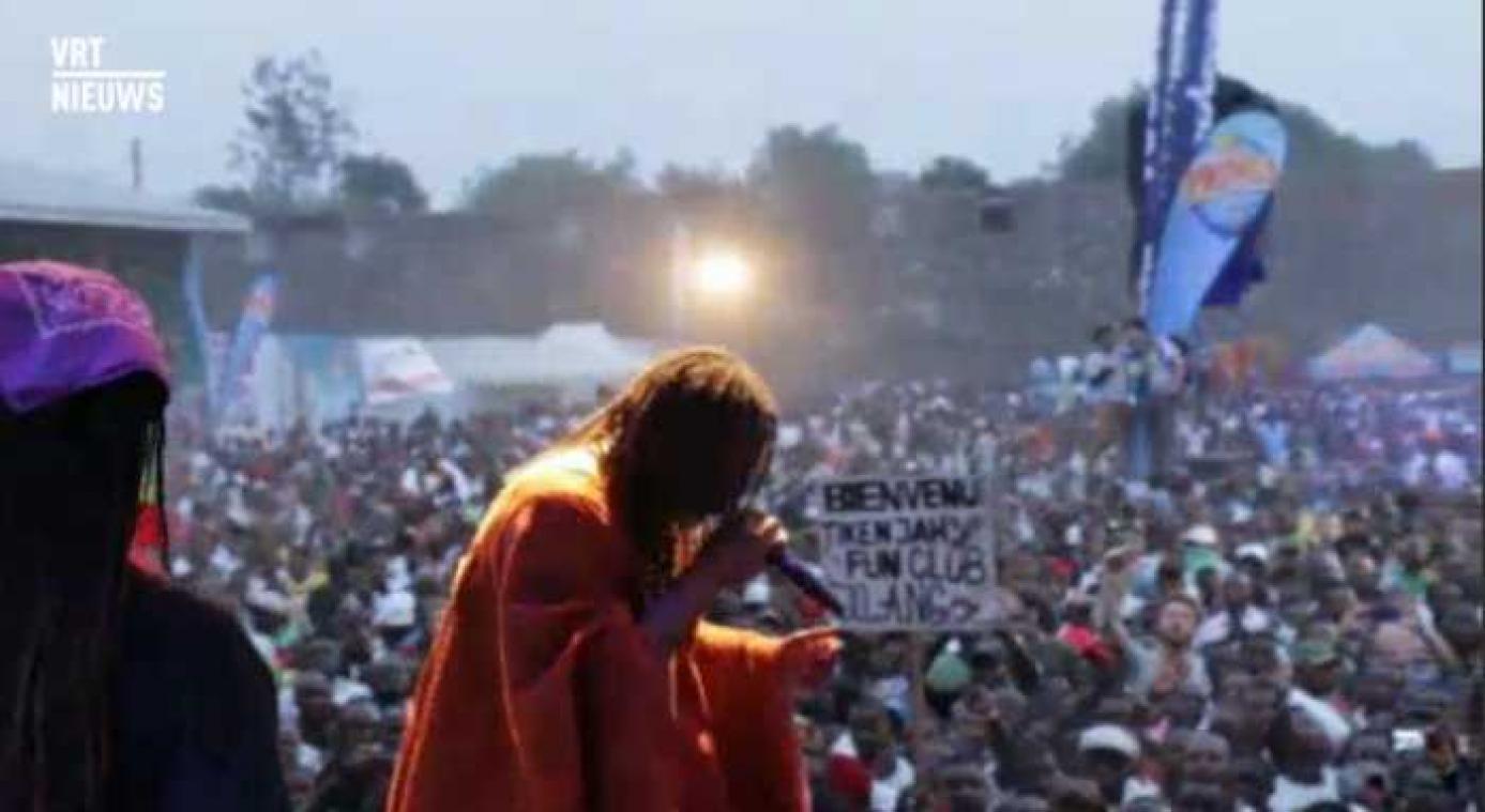 Feest vieren voor vrede in Congo