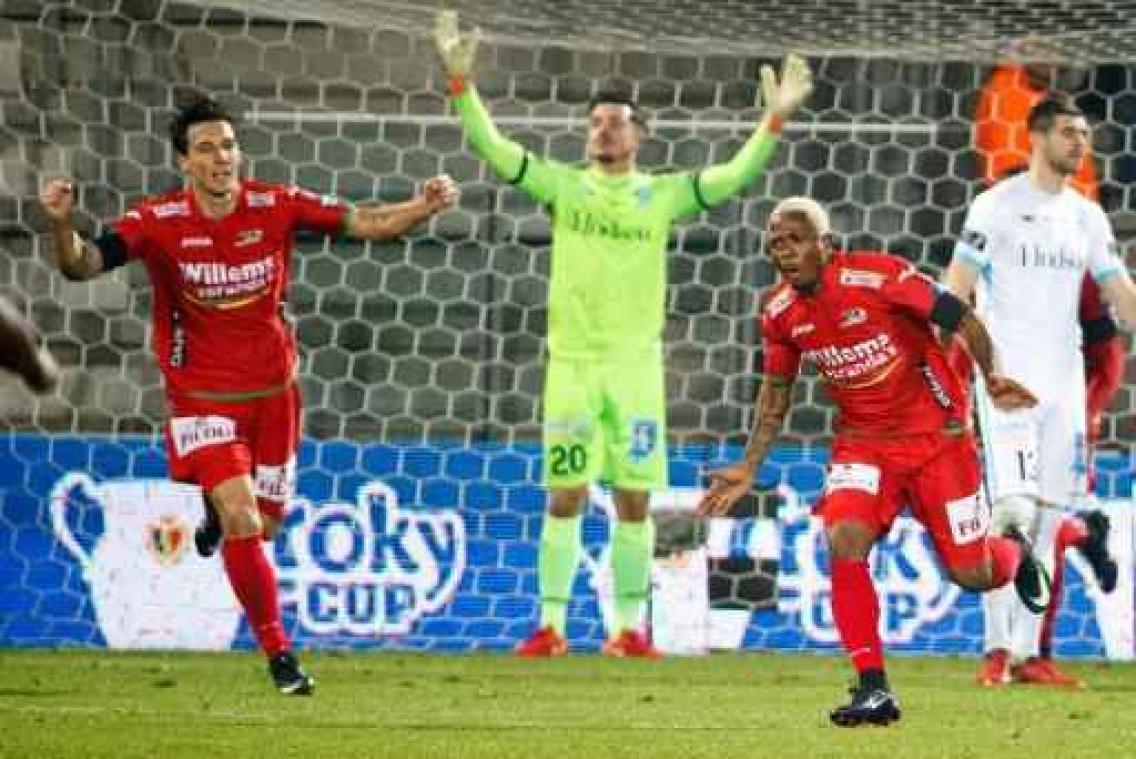 Croky Cup - KV Oostende schakelt AA Gent uit in kwartfinales