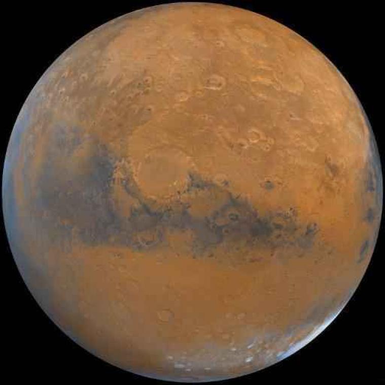 Voor het eerst borium aangetroffen op Mars