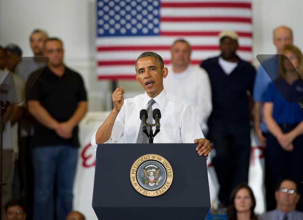 'Yes We Can' bijna niet in speech van Barack Obama