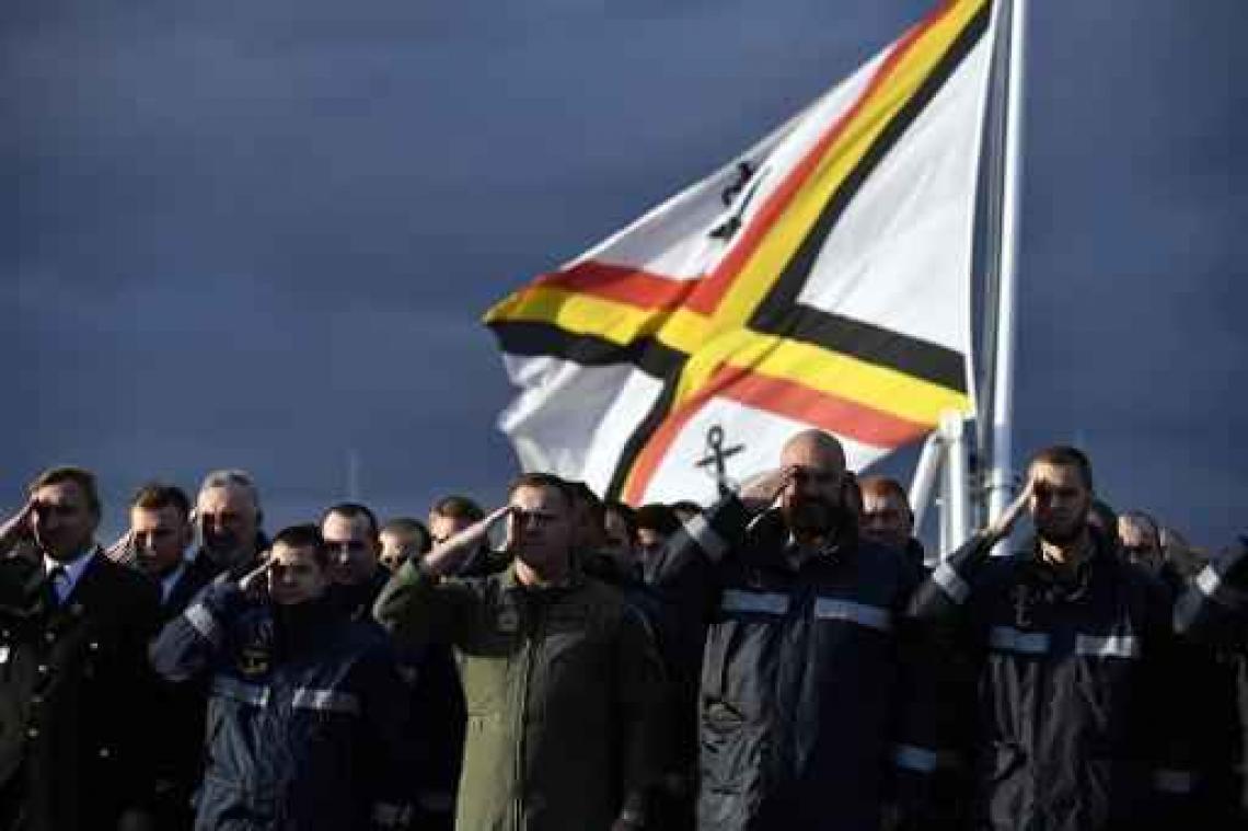 Fregat Louise-Marie weer op weg naar België