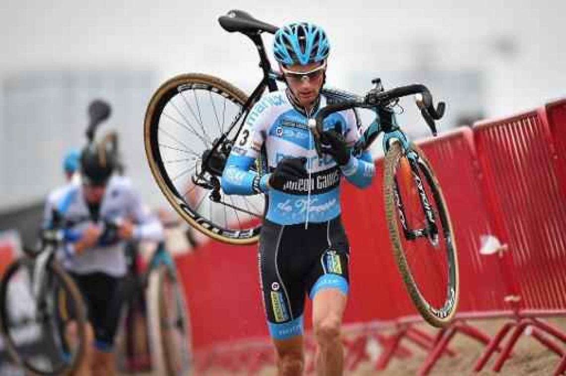 Loopstrook was er voor Kevin Pauwels te veel aan
