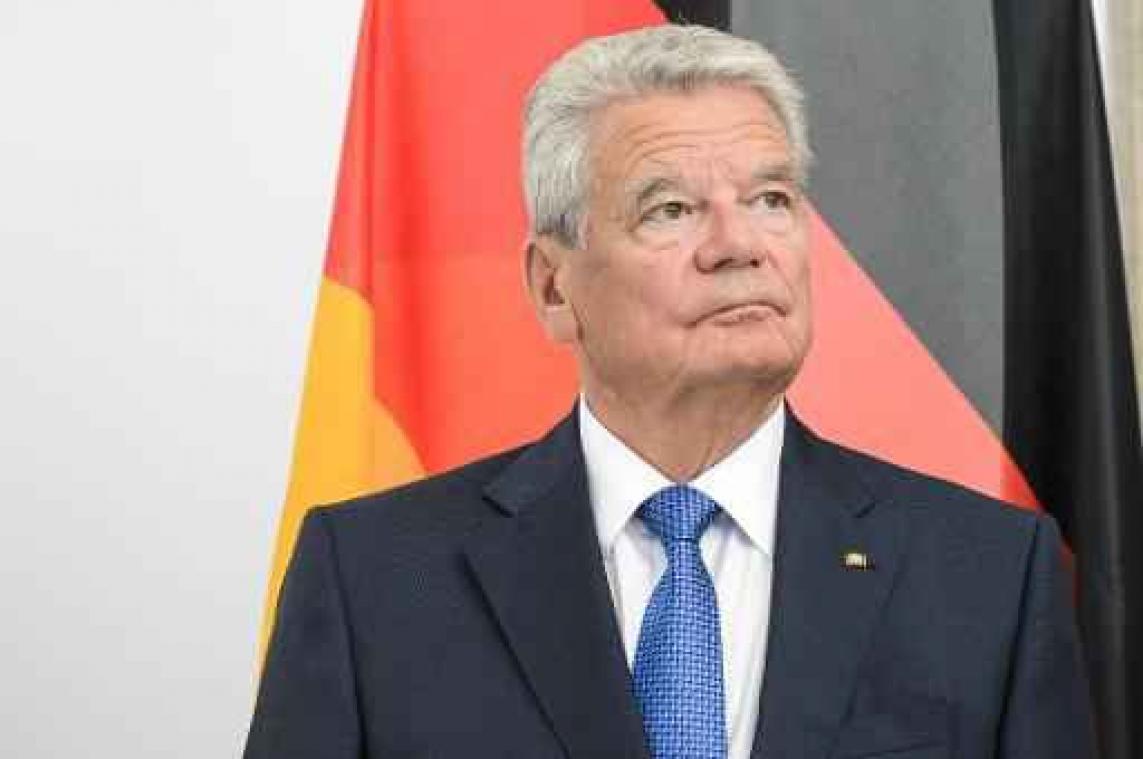 Duitse president: "Erge avond voor Berlijn en ons land"