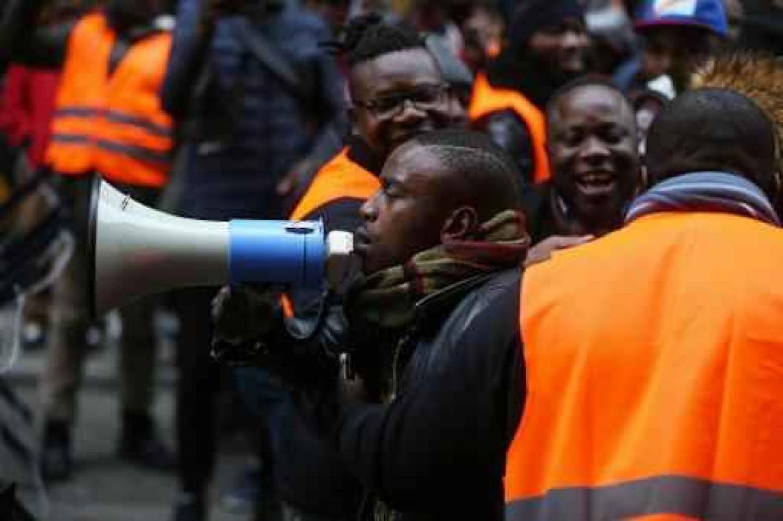 Betoging voor Congolese ambassade nog bezig, nieuwe incidenten