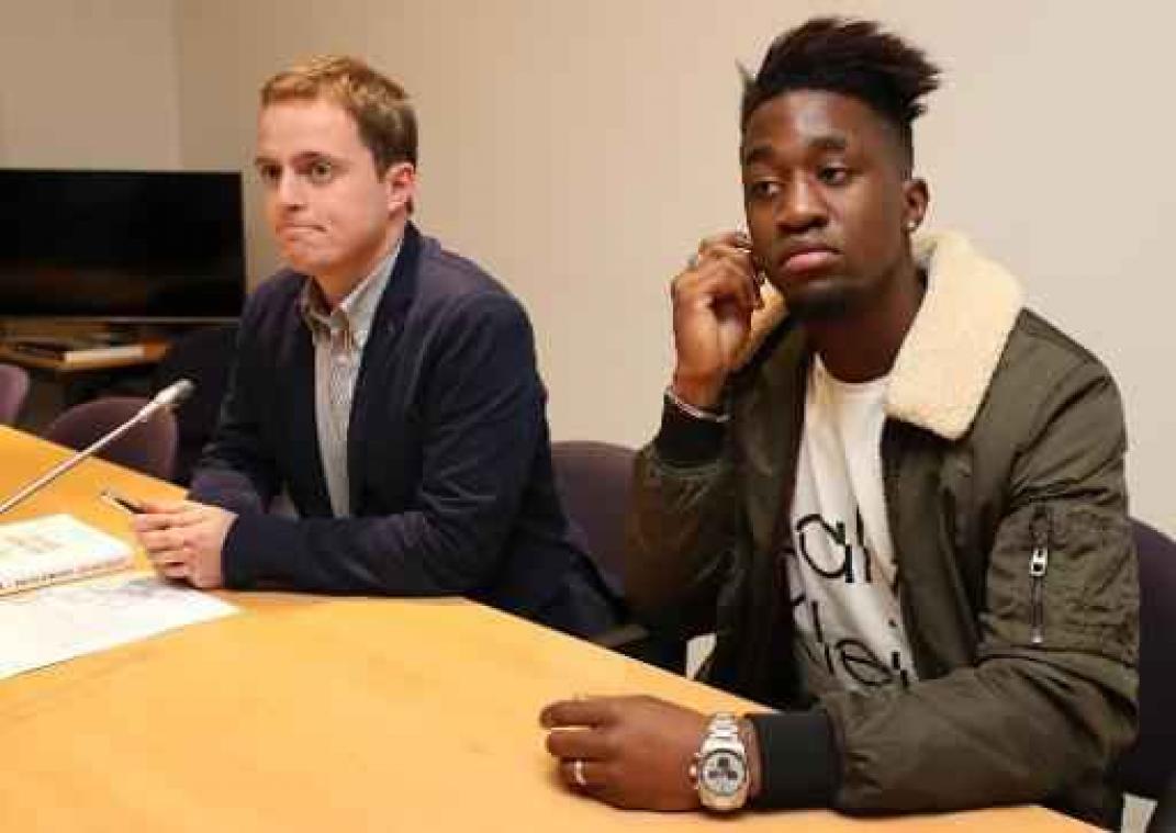 Vrijspraak voor Isaac Mbenza