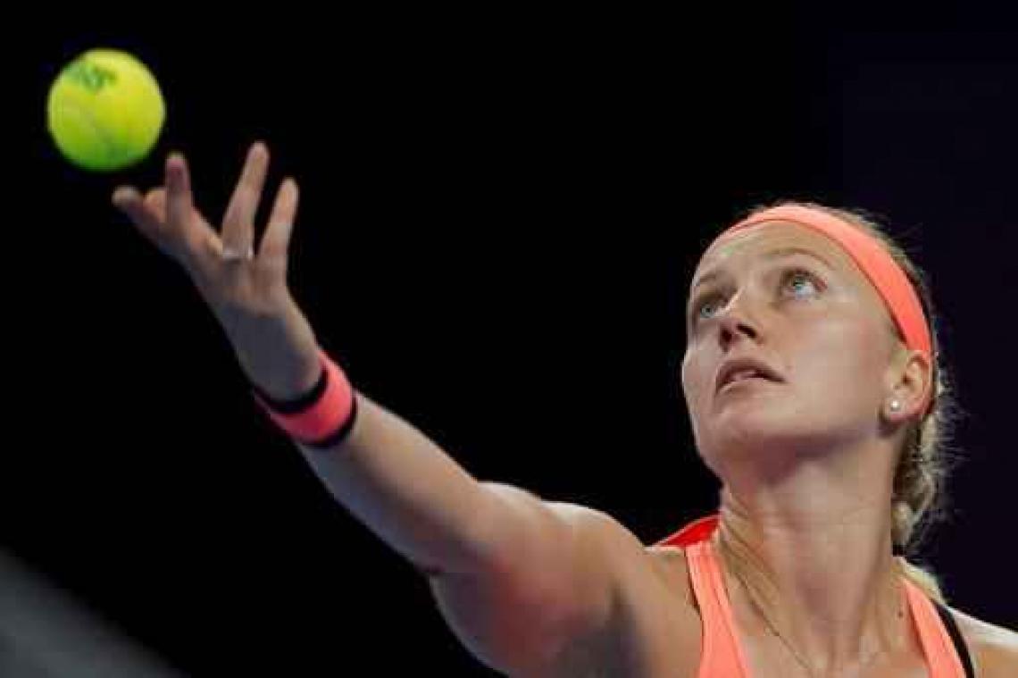 Petra Kvitova is na operatie aan hand minstens drie maanden buiten strijd
