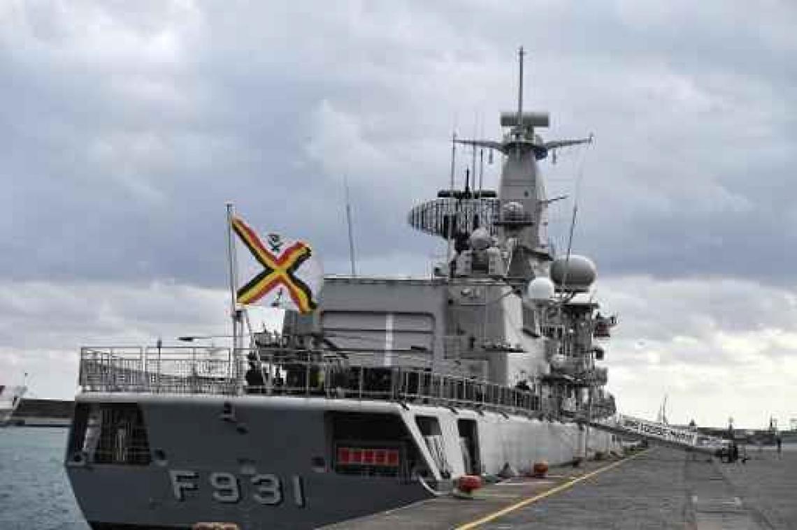 Fregat Louise-Marie terug in Zeebrugge
