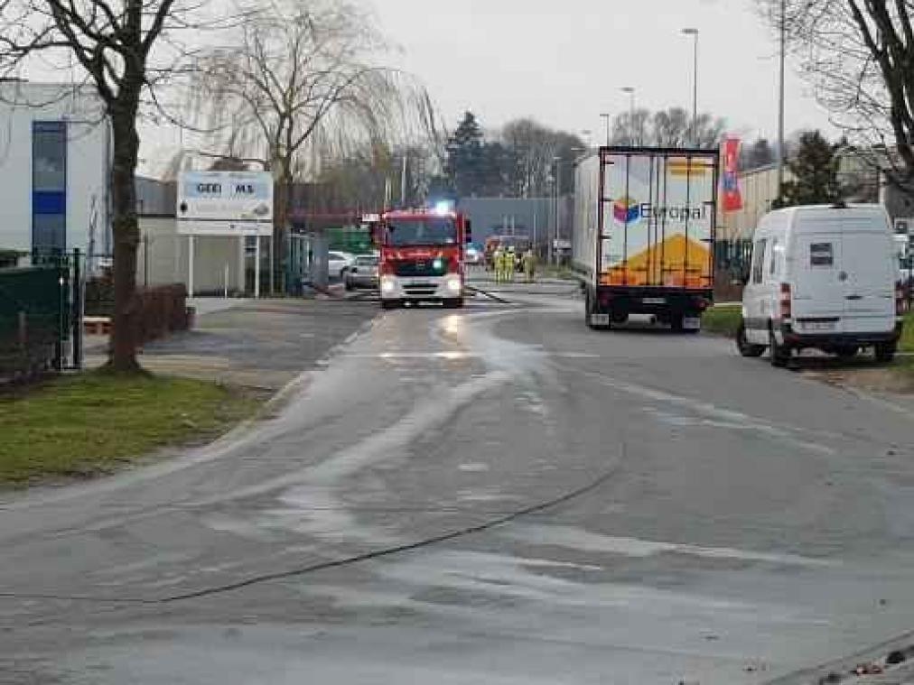 Brand in industriezone niet aangestoken
