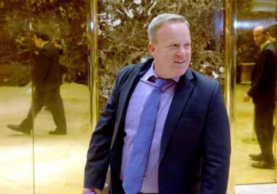 Spicer wordt woordvoerder Witte Huis