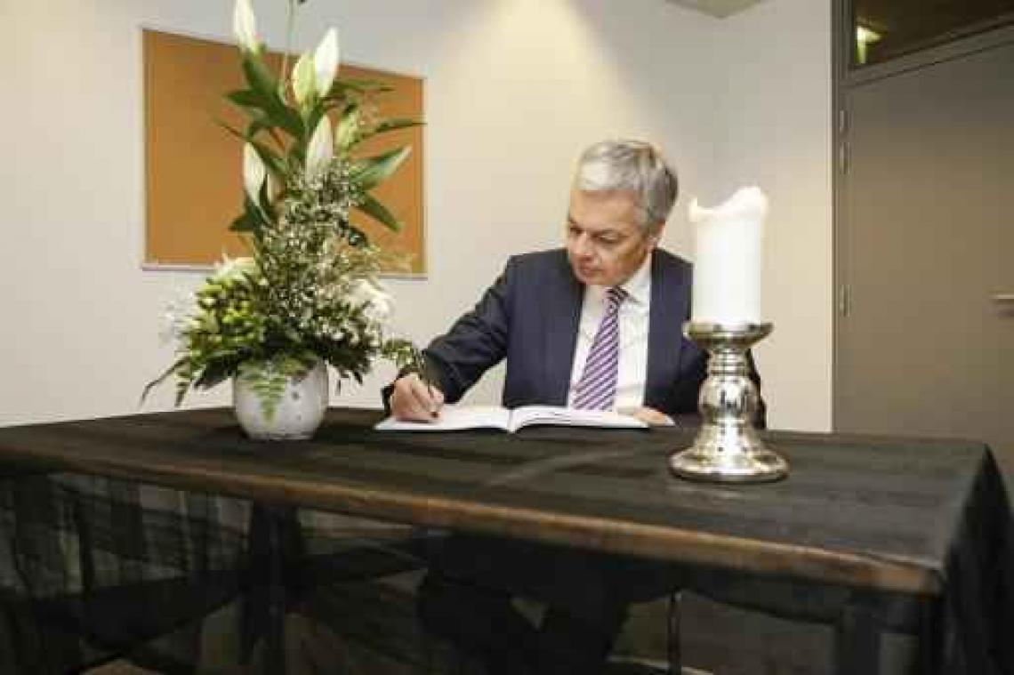 Zestig tot honderd ondertekenaars voor rouwregister op Duitse ambassade in Brussel