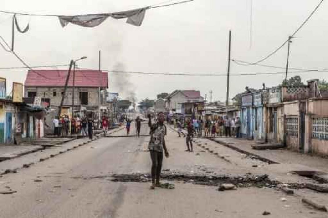Minstens 20 doden in Lubumbashi, onder wie 6 politiemannen