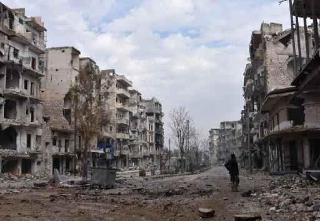 Explosie in wapendepot in Aleppo: 2 doden