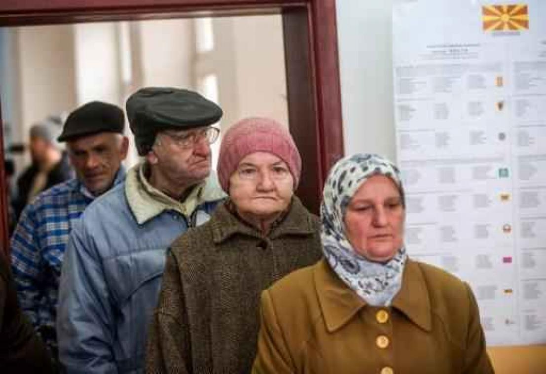 Verkiezingsuitslag Macedonië onveranderd na nieuwe stemming in Tearce
