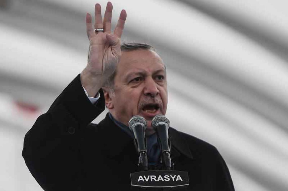 Man aangehouden omdat hij Erdogan geen thee zou serveren