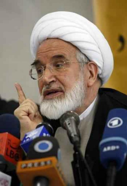 Iraanse oppositieleider Mehdi Karoubi neemt ontslag uit partijtop