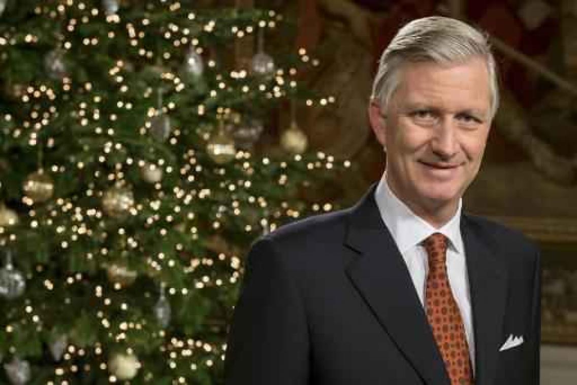 Bijna 1 miljoen mensen keken op VTM en Eén naar kerstboodschap koning Filip