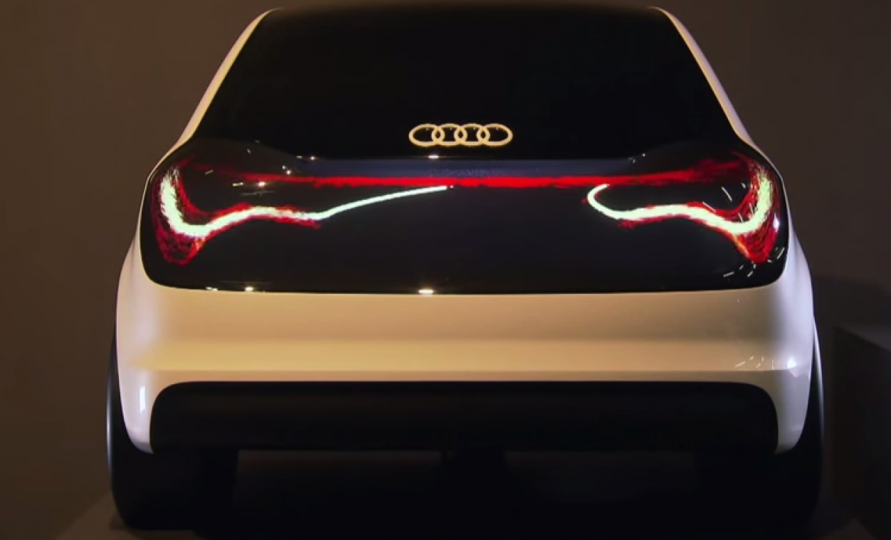 Dansende lampen op nieuwe Audi