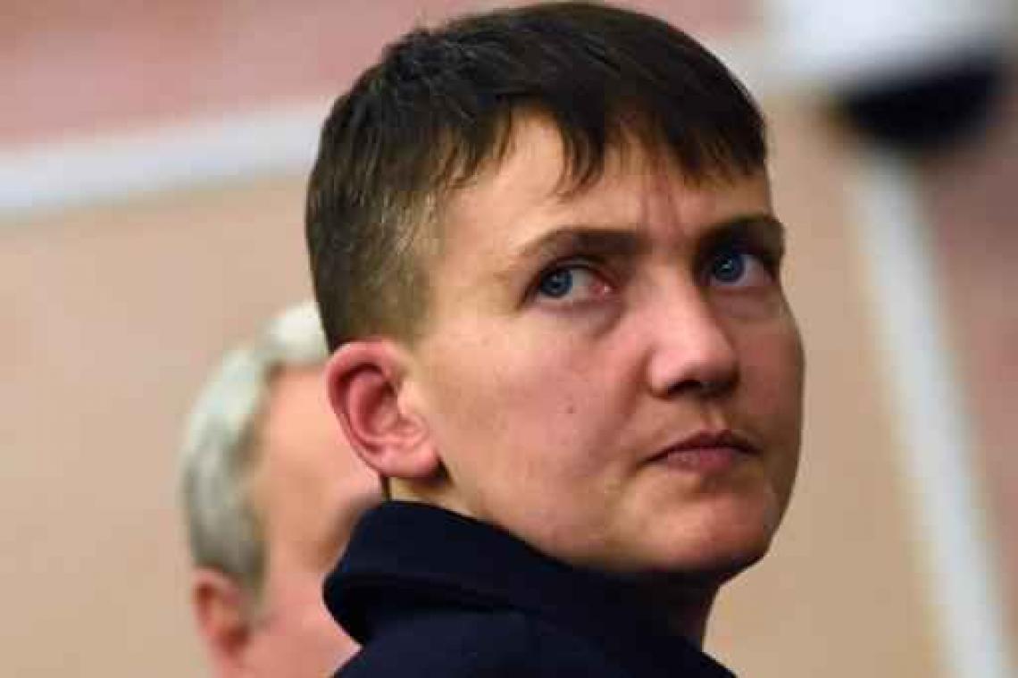 Voormalige pilote en nationale heldin Nadia Savtsjenko richt oppositiepartij op