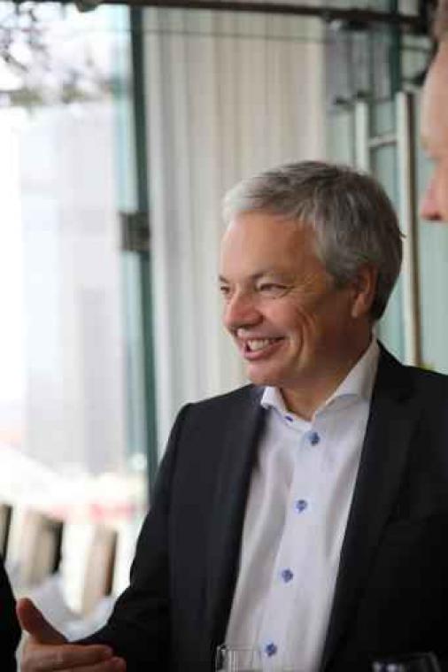 Didier Reynders ontmoet Australische minister van Multiculturalisme