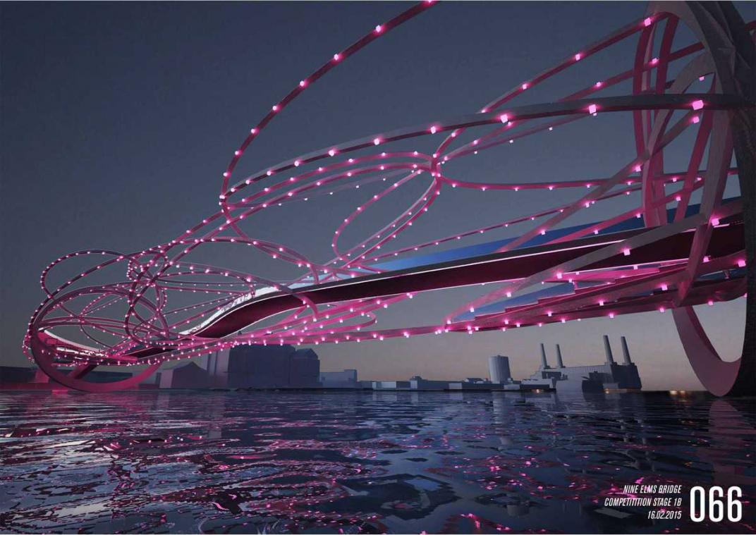 Dit zijn de tien meest bizarre ontwerpen voor een nieuwe brug over de Theems