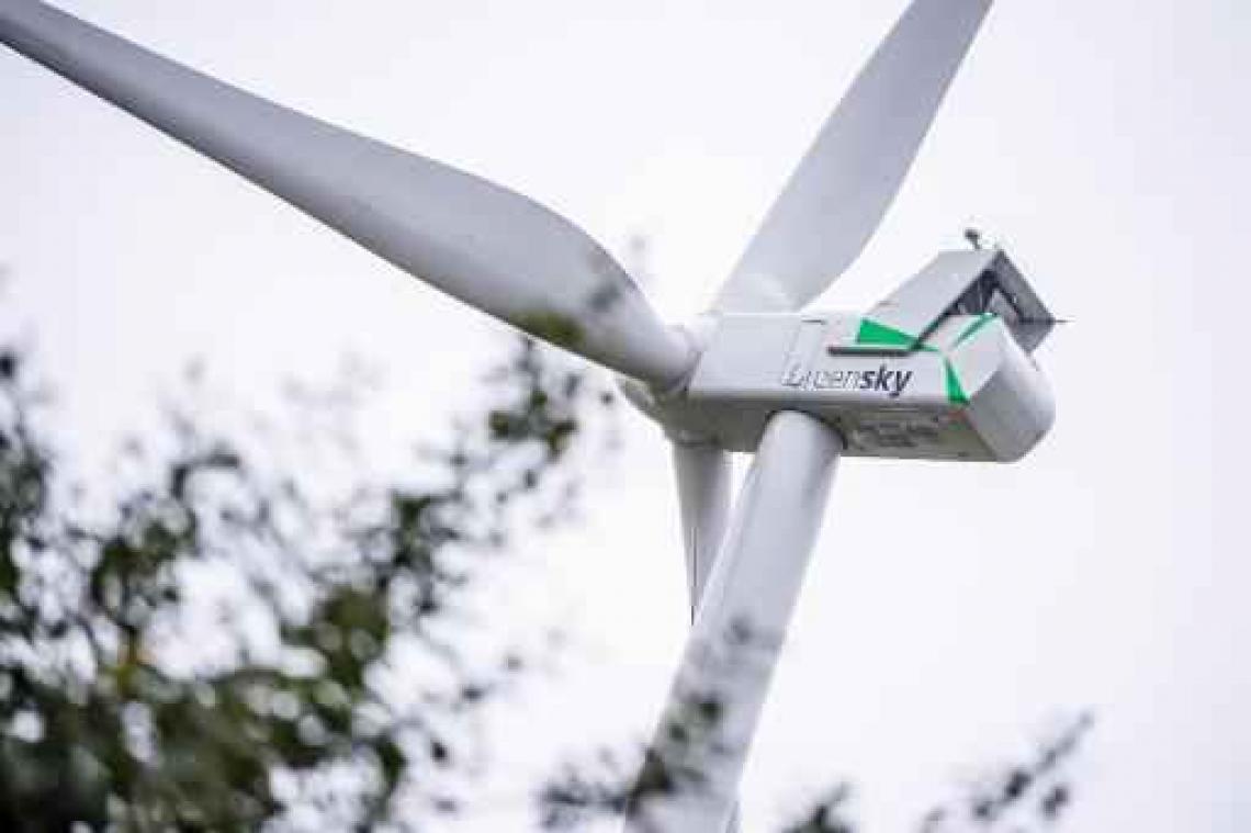 Minder windenergie geproduceerd in België in 2016