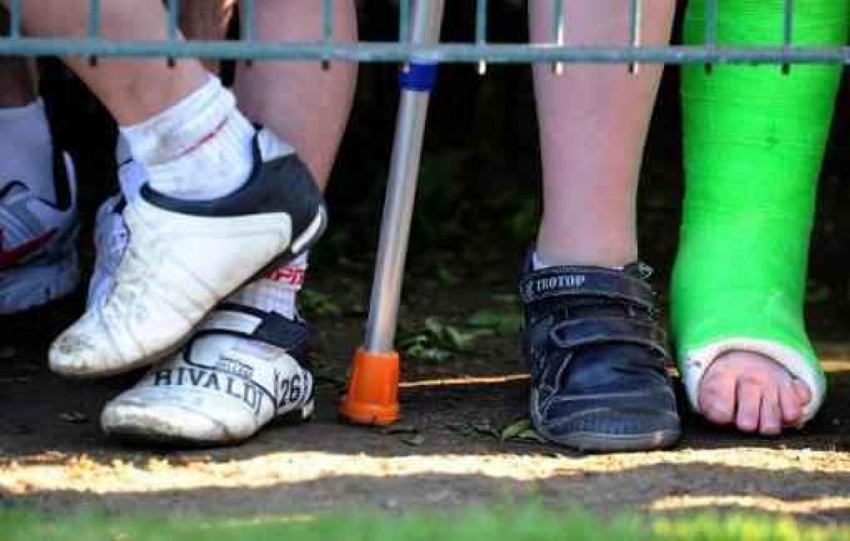 Druk op spoeddiensten met patiënten met breuken door gladheid