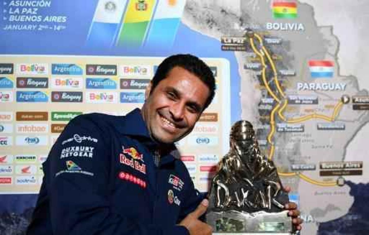Nasser Al Attiyah bezorgt Overdrive Racing eerste zege in Dakarrally