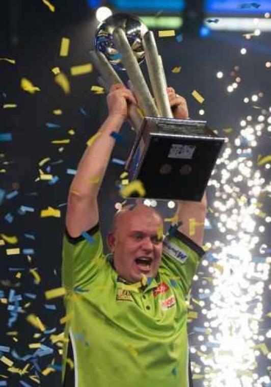 PDC WK darts - Michael van Gerwen heeft tweede wereldtitel beet