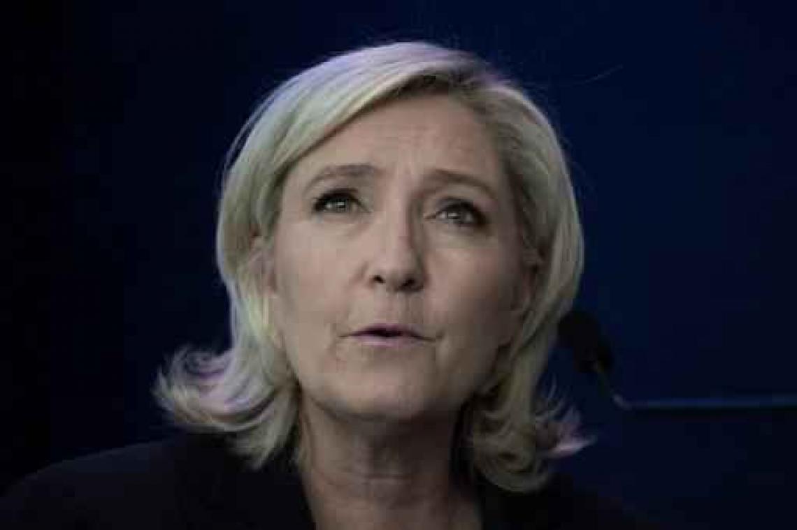 "Annexatie van de Krim door Rusland was niet illegaal", stelt Marine Le Pen