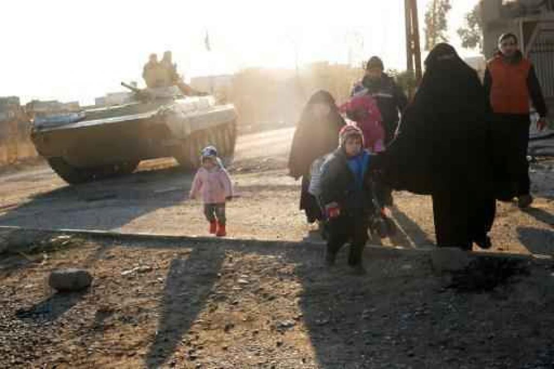 Meer dan 125.000 ontheemden sinds begin offensief op Mosoel