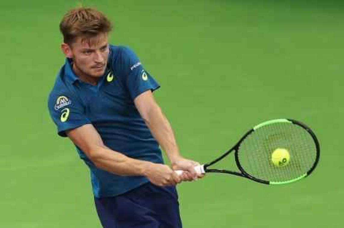 ATP Doha - David Goffin strandt in tweede ronde