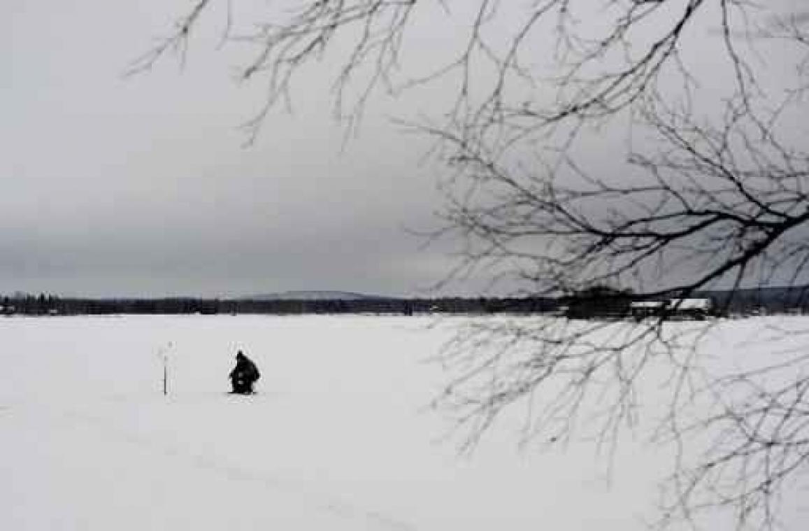 Bijna 40 graden onder nul in Lapland